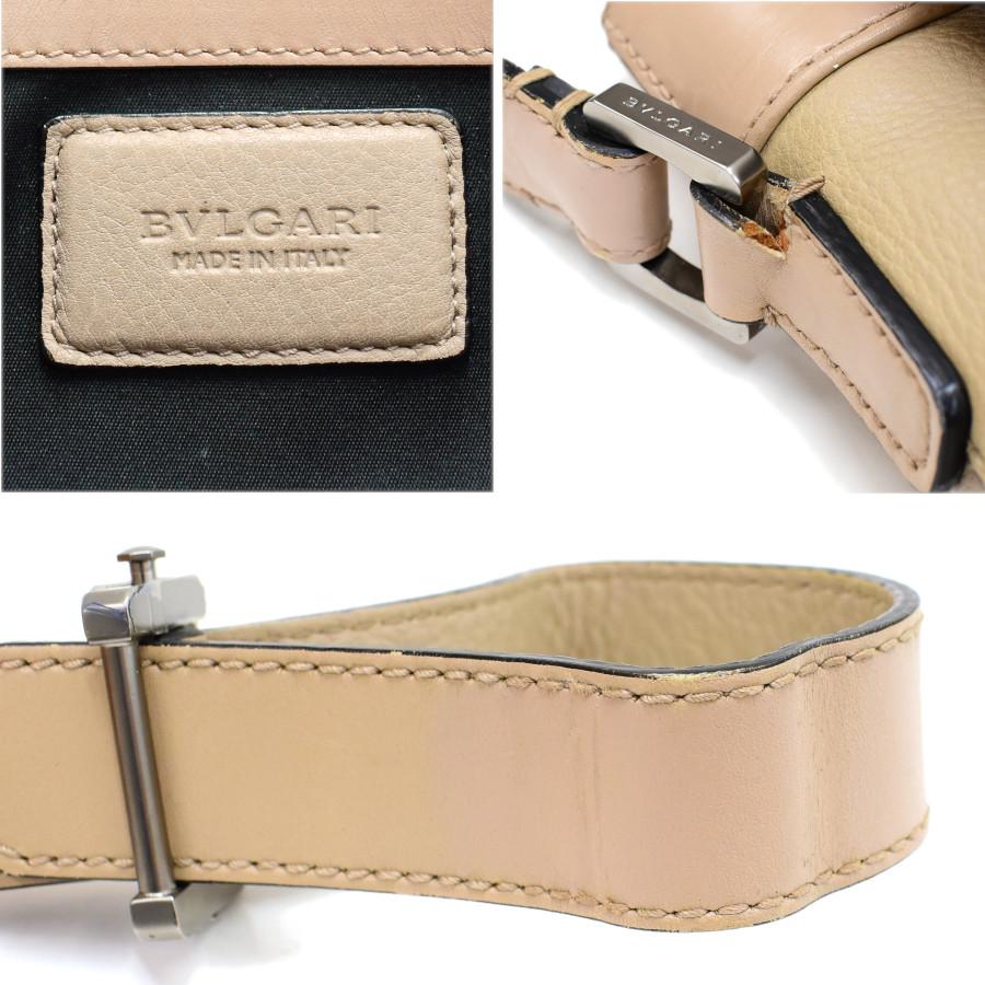 BVLGARI（ブルガリ） オクト メッセンジャー ショルダーバッグ レザー