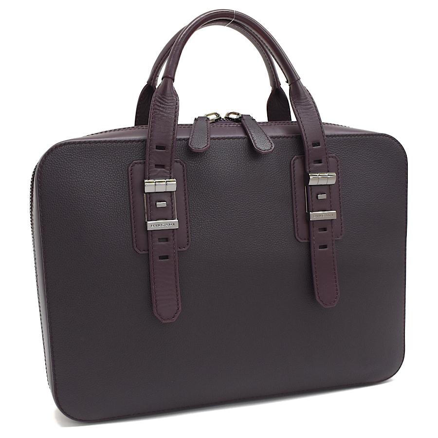 BVLGARI ビジネスバック レザー