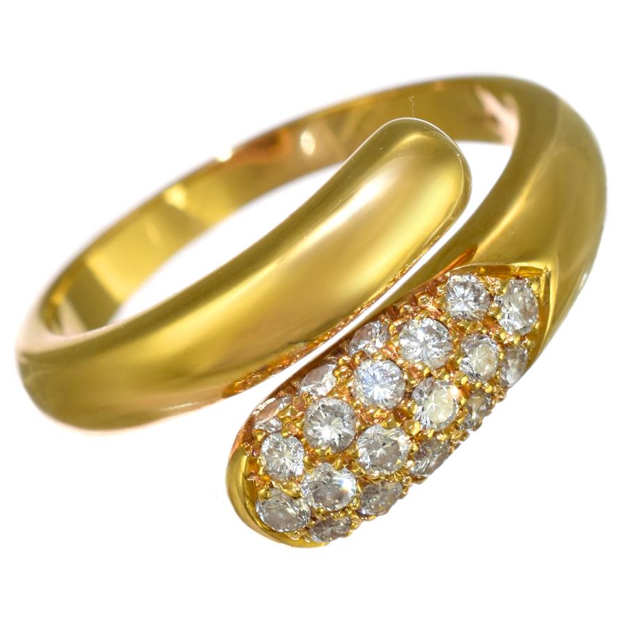 【Koko 】ブランドBVLGARI ブルガリ・ブルガリリングK18リング BVLGARI ブルガリ トロンケット リング・指輪 K18イエローゴールド