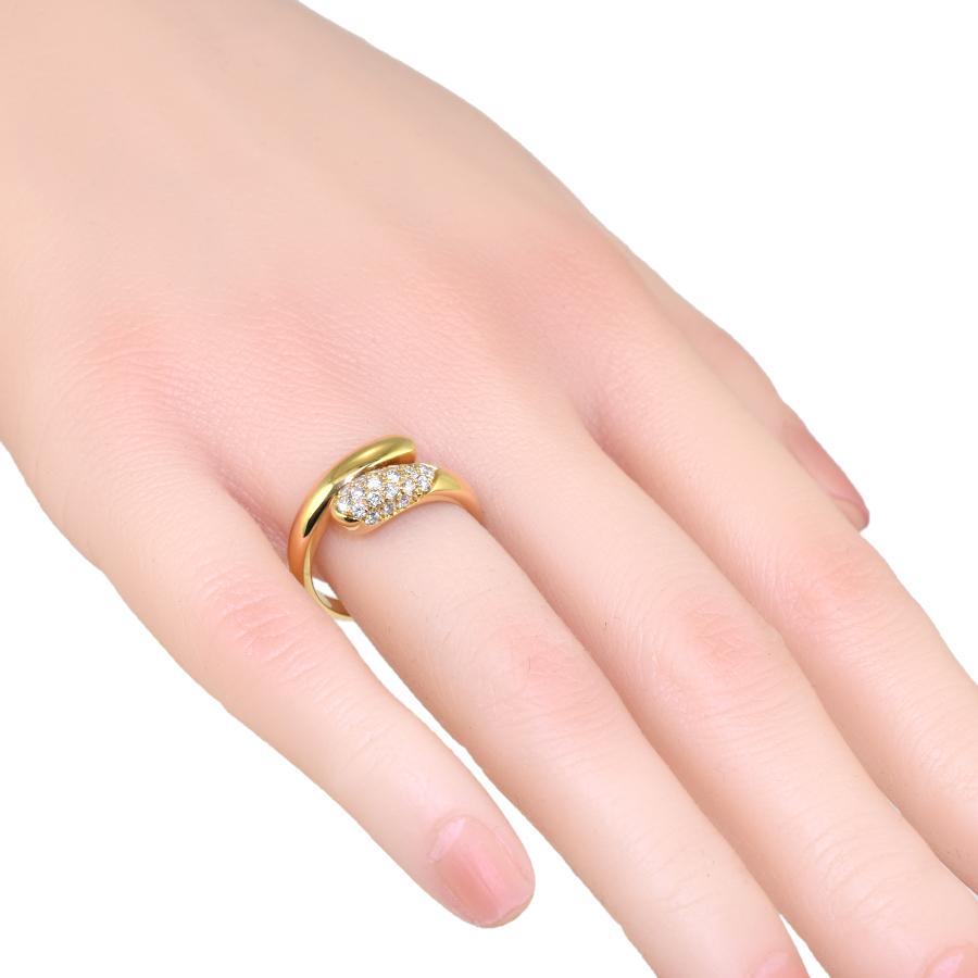 BVLGARI（ブルガリ） 新品同様 アストレア リング 指輪 K18イエロー