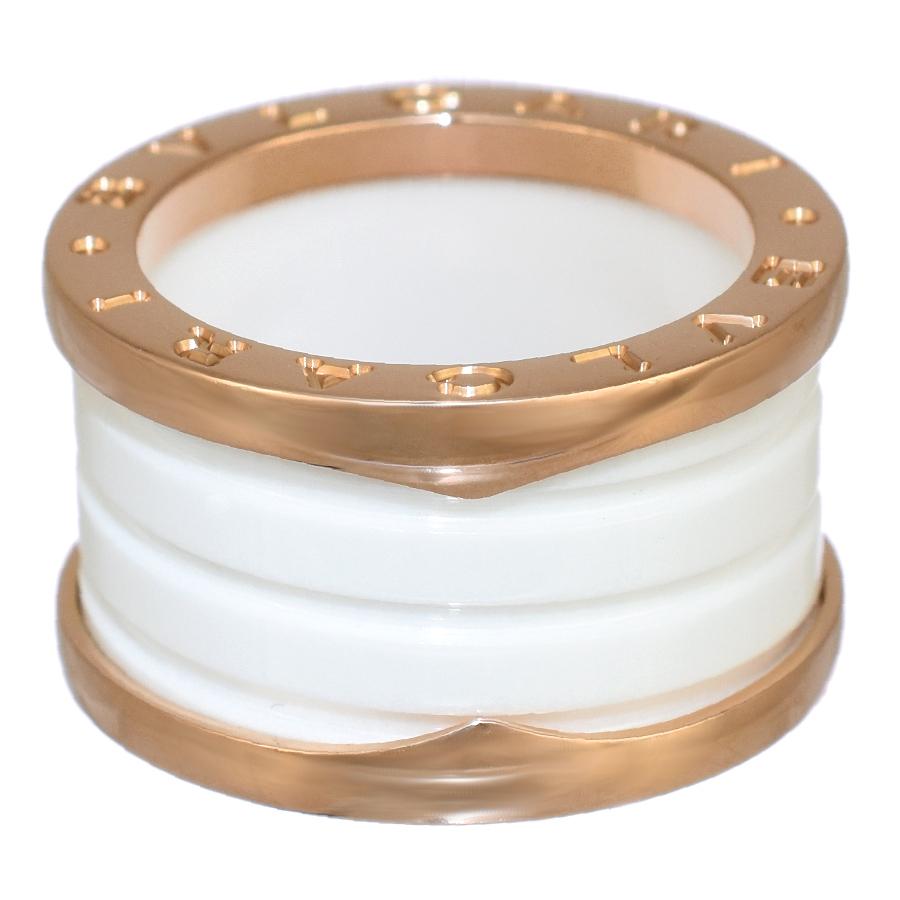 ビー・ゼロワン 新品同様 ブルガリ ビーゼロワン リング 指輪 4バンド  