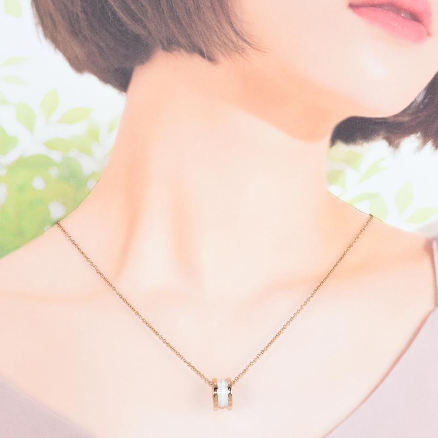ビー・ゼロワン 新品同様 ブルガリ ビーゼロワン ペンダント