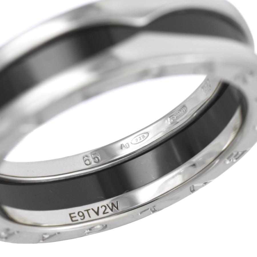 ブルガリ セーブザチルドレン リング ブラック シルバー ブルガリ セーブザチルドレン 125周年 リング 16.5号 シルバー925