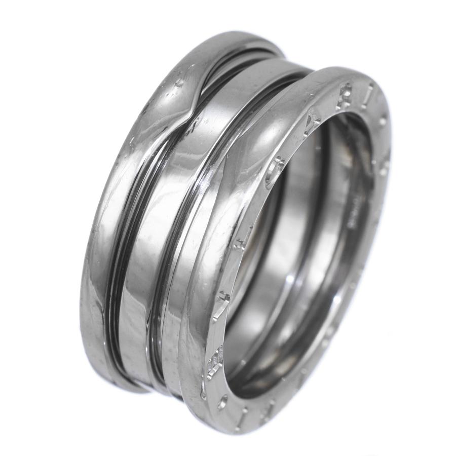 ブルガリ #56 15.5号 ビーゼロワン リング K18WG Bzero1 ビー