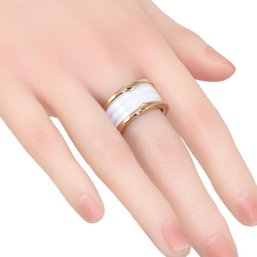 ビー・ゼロワン 新品同様 ブルガリ #58 17号 ビーゼロワン リング 指輪