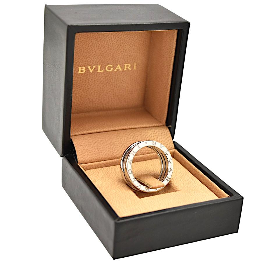 BVLGARI（ブルガリ） 新品同様 リング ビーゼロワン 指輪 3バンド K18