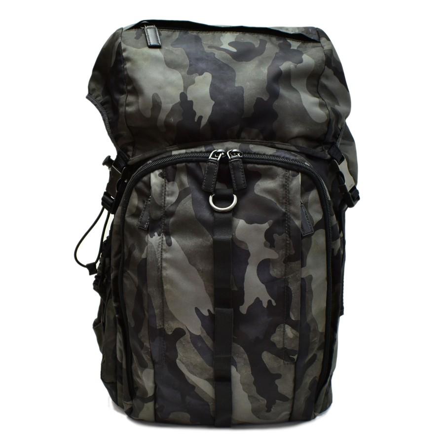 プラダ リュックサック メンズ カモフラージュ ナイロン グリーン ブラック バックパック Prada メルキャスト 通販 Yahoo ショッピング