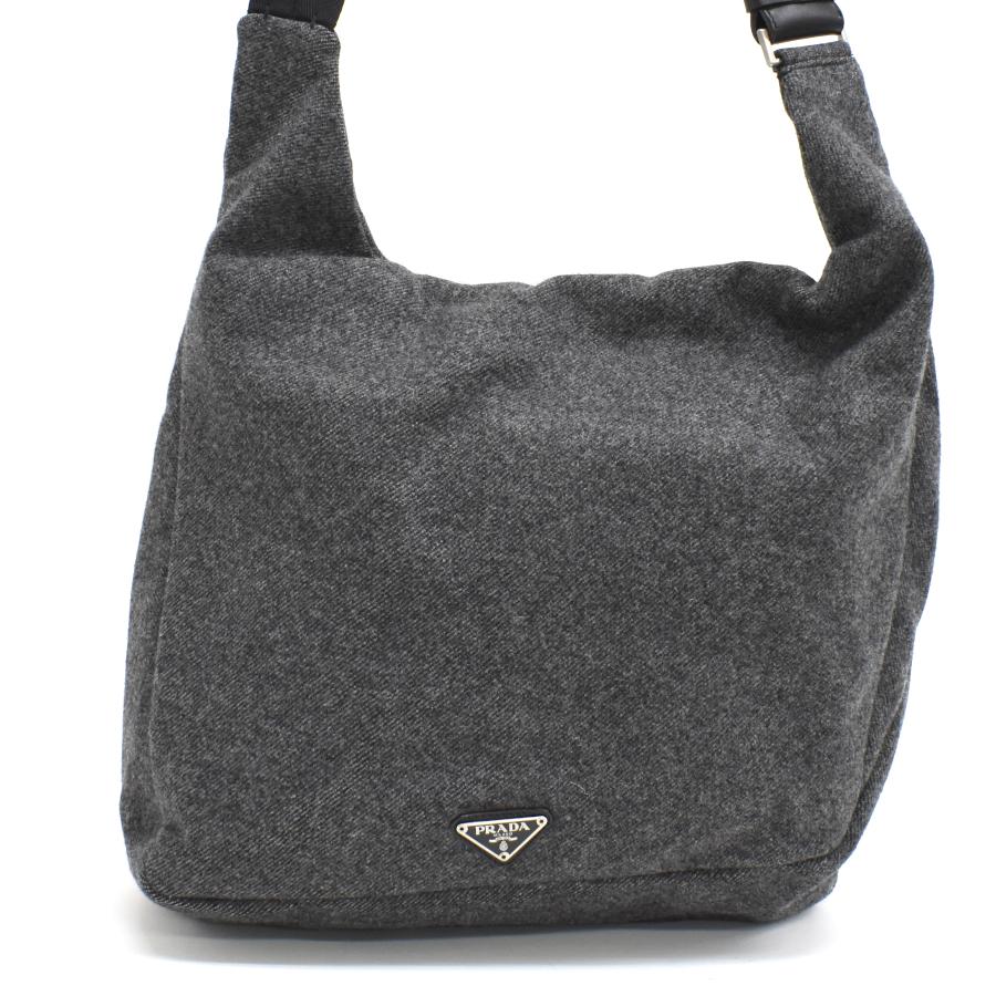 PRADA プラダ メッセンジャー ショルダーバッグ V313 ウール PRADA プラダ メッセンジャー ショルダーバッグ V313 ウール