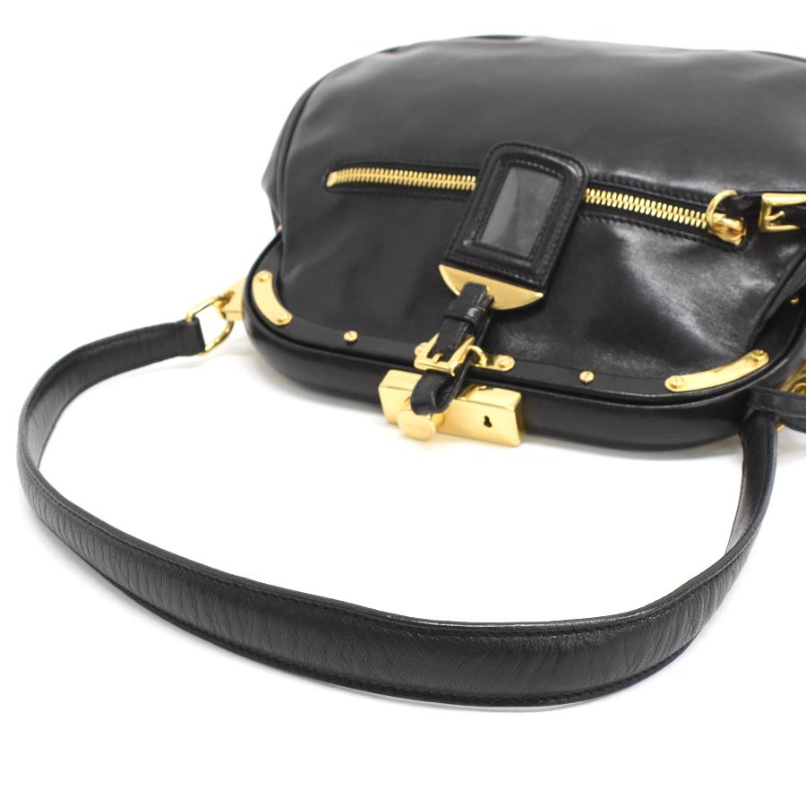 PRADA（プラダ） がま口 ワンショルダーバッグ BR2076 ナッパレザー