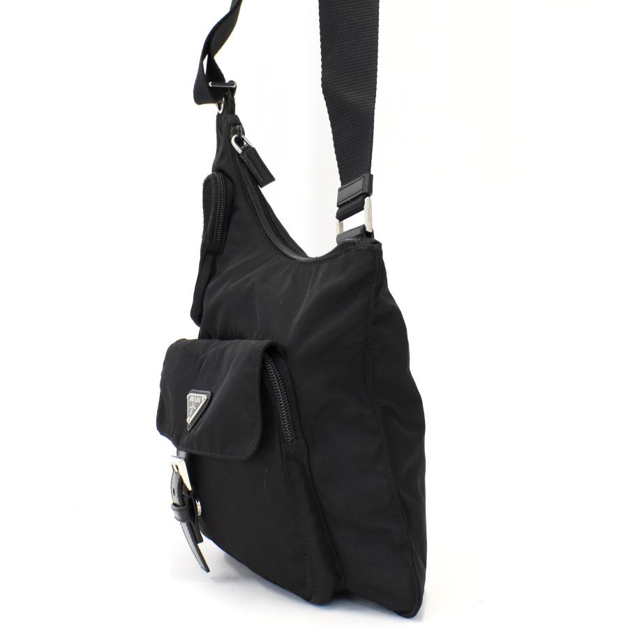 プラダ BT0520 ショルダーバッグ ブラック  PRADA 三角ロゴ Re-Nylon PRADA（プラダ） ショルダーバッグ クロスボディ BT0520 三角プレート