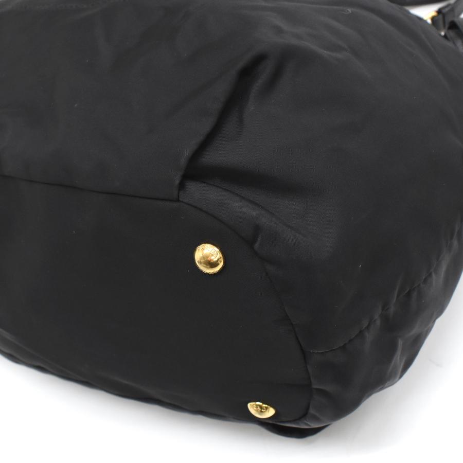 PRADA（プラダ） サイドリボン 2way バッグ BR4230 ナイロン ブラック