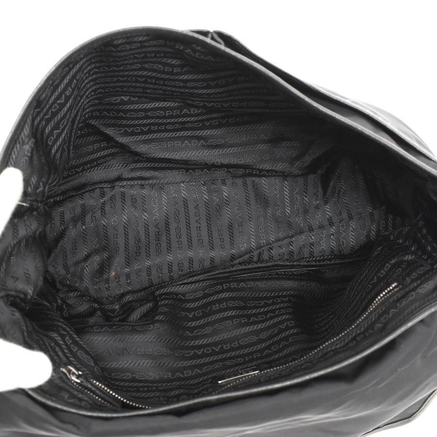 PRADA（プラダ） ショルダーバッグ ナイロン ブラック シルバー金具