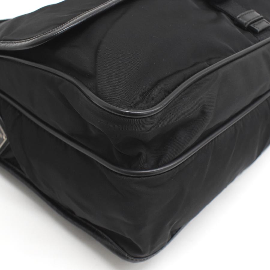 PRADA プラダ V158 VIAGGIO ナイロン ショルダーバッグブラック PRADA