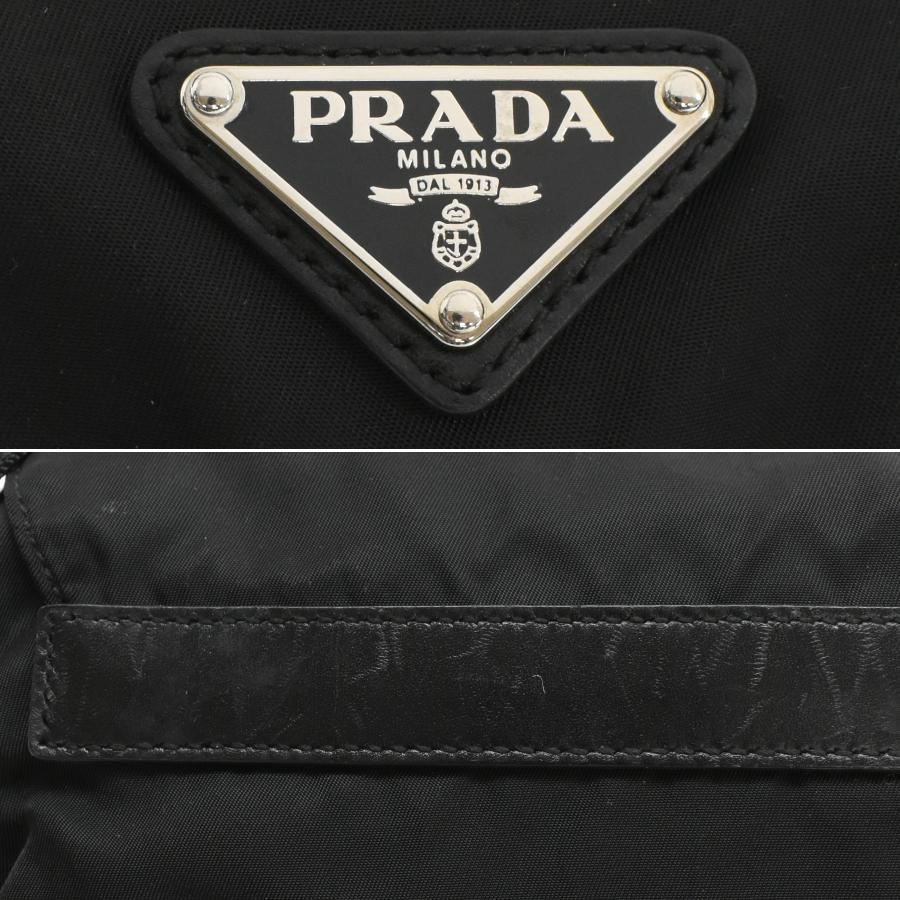 【美品】プラダナイロンショルダーバッグ　斜めがけVELA SPORT NERO PRADA（プラダ） VELA SPORT ブランドオフ ナイロン ショルダーバッグ