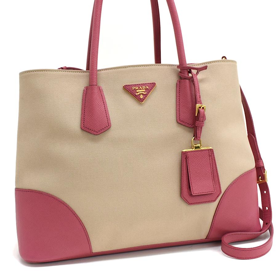PRADA（プラダ） ダブルバッグ トートバッグ B2756T キャンバス