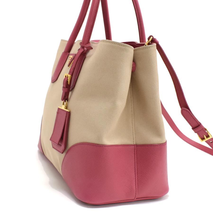 PRADA（プラダ） ダブルバッグ トートバッグ B2756T キャンバス