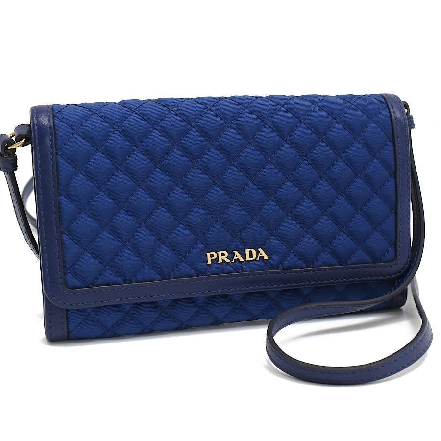 PRADA（プラダ） 新品同様 ショルダーウォレット 長財布 ショルダー