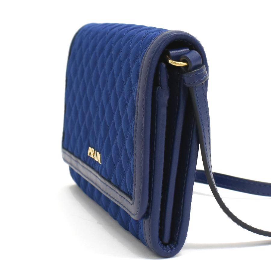 PRADA（プラダ） 新品同様 ショルダーウォレット 長財布 ショルダー