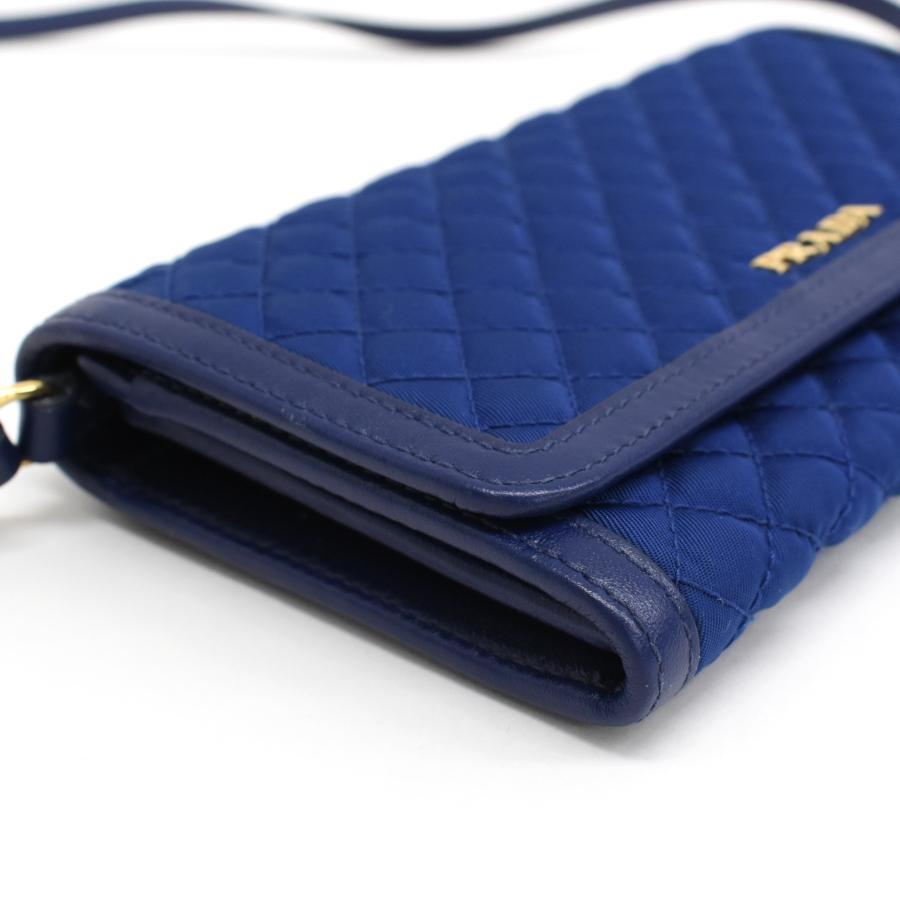 PRADA（プラダ） 新品同様 ショルダーウォレット 長財布 ショルダー