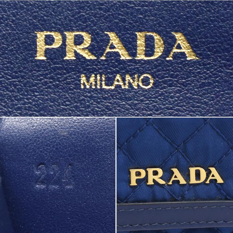 PRADA（プラダ） 新品同様 ショルダーウォレット 長財布 ショルダー