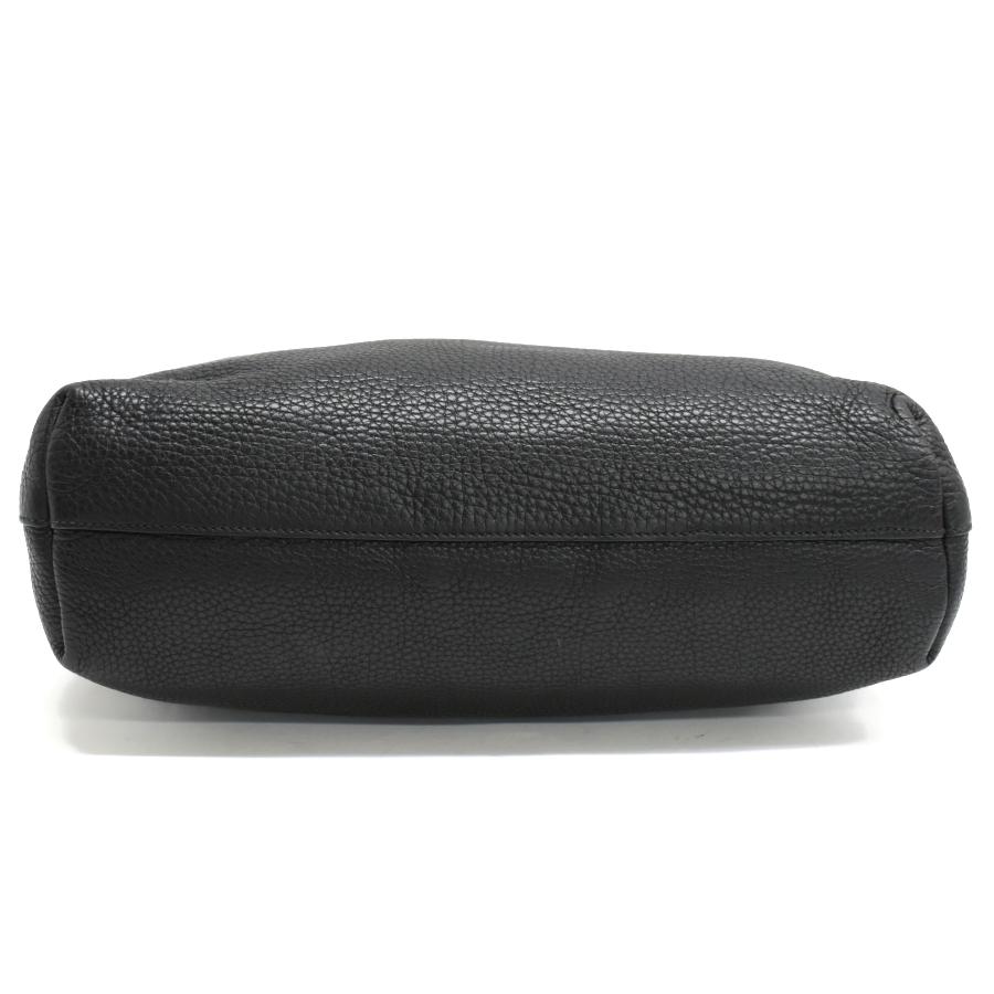 プラダ 2way トートバッグ レザー ブラック ゴールド金具 PRADA_3