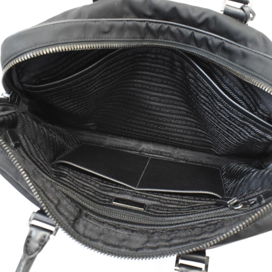 【近年モデル・極美品】プラダ 2VE871 ビジネスバッグ ブリーフケース 黒 PRADA（プラダ） 新品同様 ブリーフケース ビジネスバッグ 2VE871