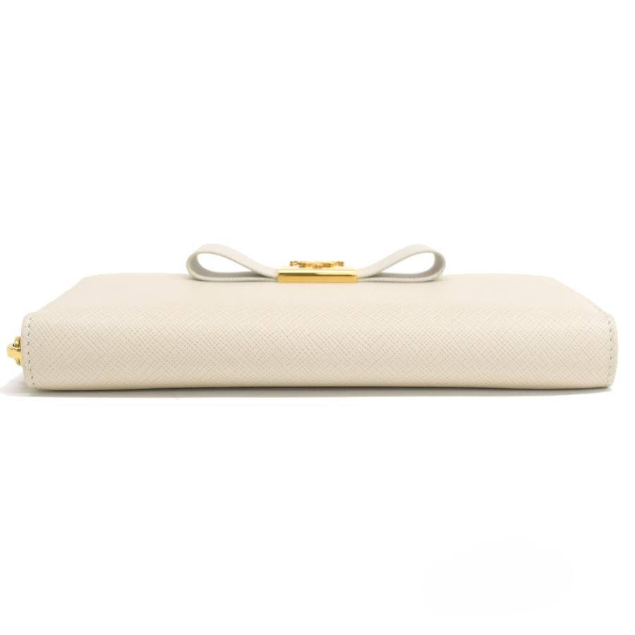 PRADA（プラダ） リボン ジップアラウンド 長財布 1ML506 サフィアーノ