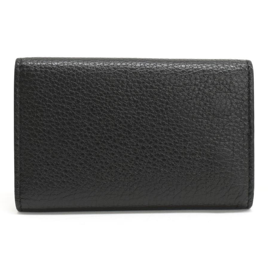 PRADA（プラダ） 新品同様 キーケース 4連 レザー ブラック