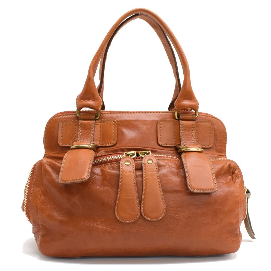 Chloe（クロエ） ハンドバッグ ベイ レザー ブラウン Chloe BAY : メル