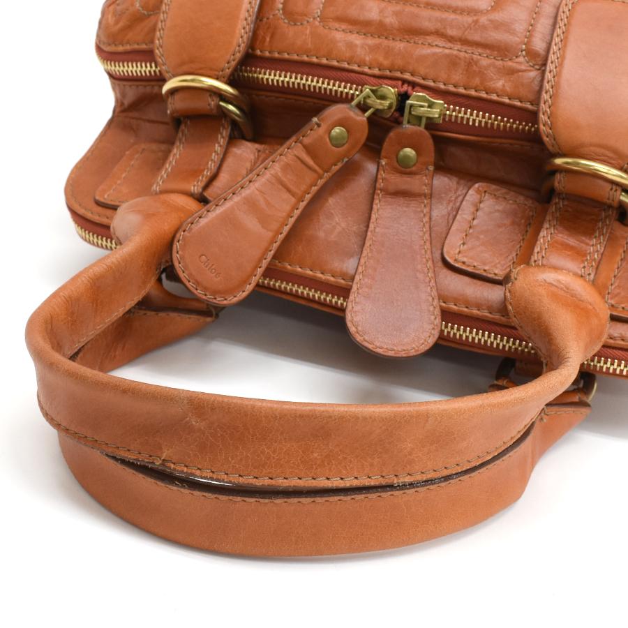 Chloe（クロエ） ハンドバッグ ベイ レザー ブラウン Chloe BAY : メル