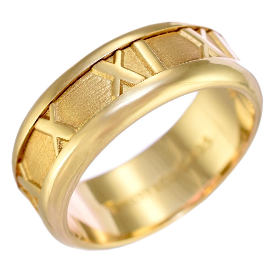 Tiffany Atlas 新品同様 ティファニー アトラス リング 指輪 18K