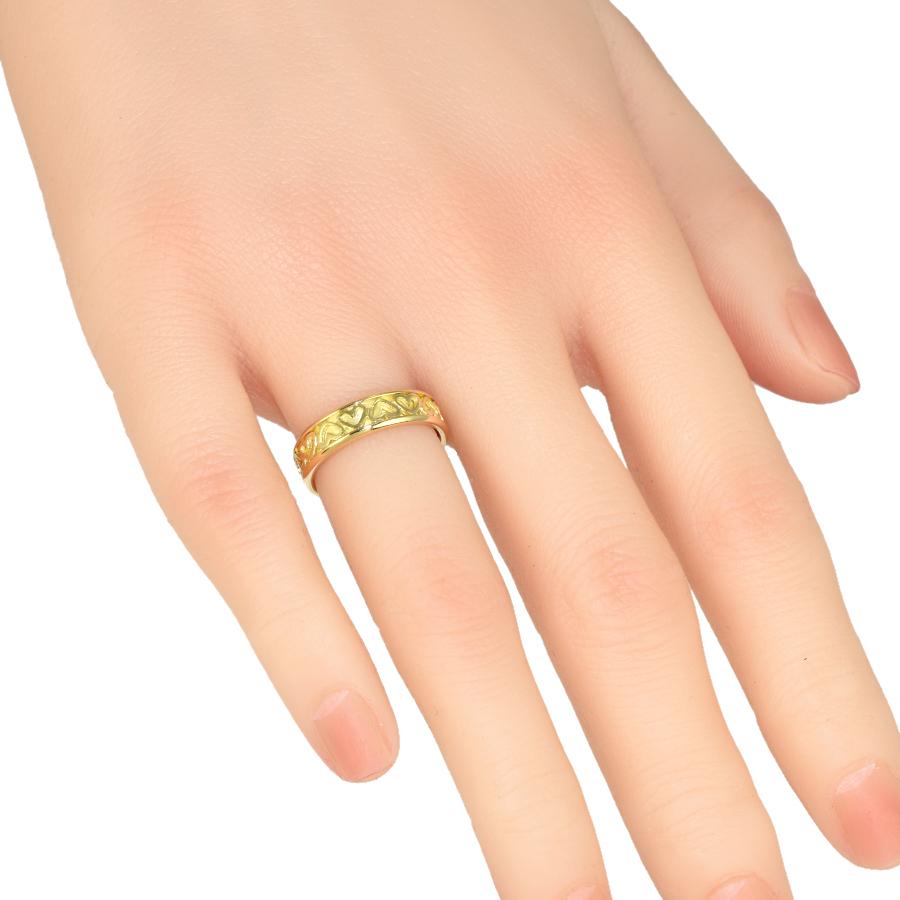 TIFFANY&Co. ティファニー カットアウトハートリング 指輪 18K TIFFANY&Co. ティファニー カットアウトハートリング 指輪 18K
