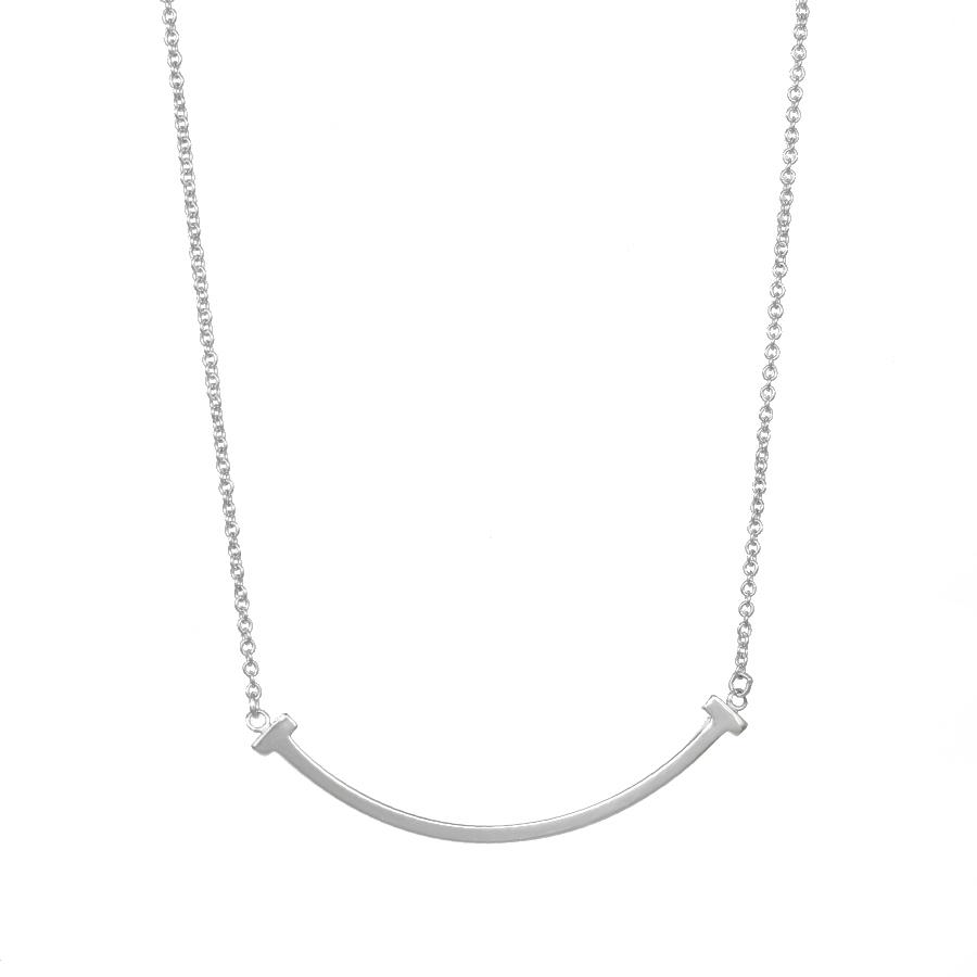 ◇ティファニー◇ 新品仕上済 Tスマイル ネックレス スモール 925 シルバー TIFFANY&Co.（ティファニー） ネックレス レディース クリスマス