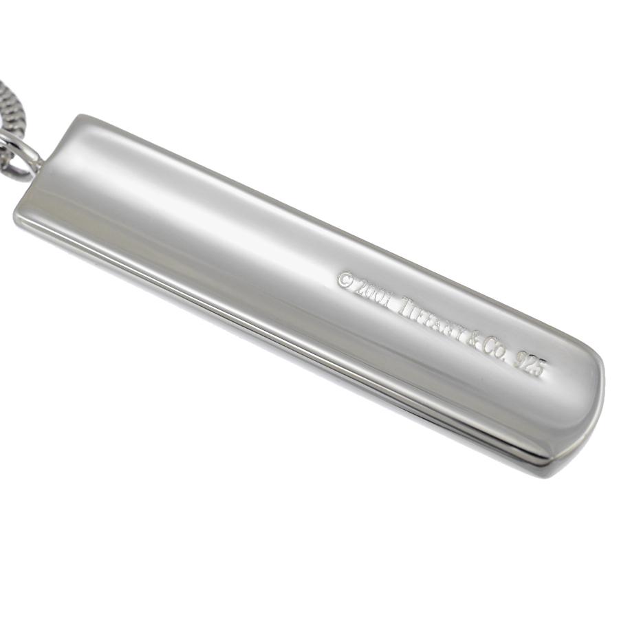 Tiffany 1837 新品同様 ティファニー バー ペンダント ネックレス