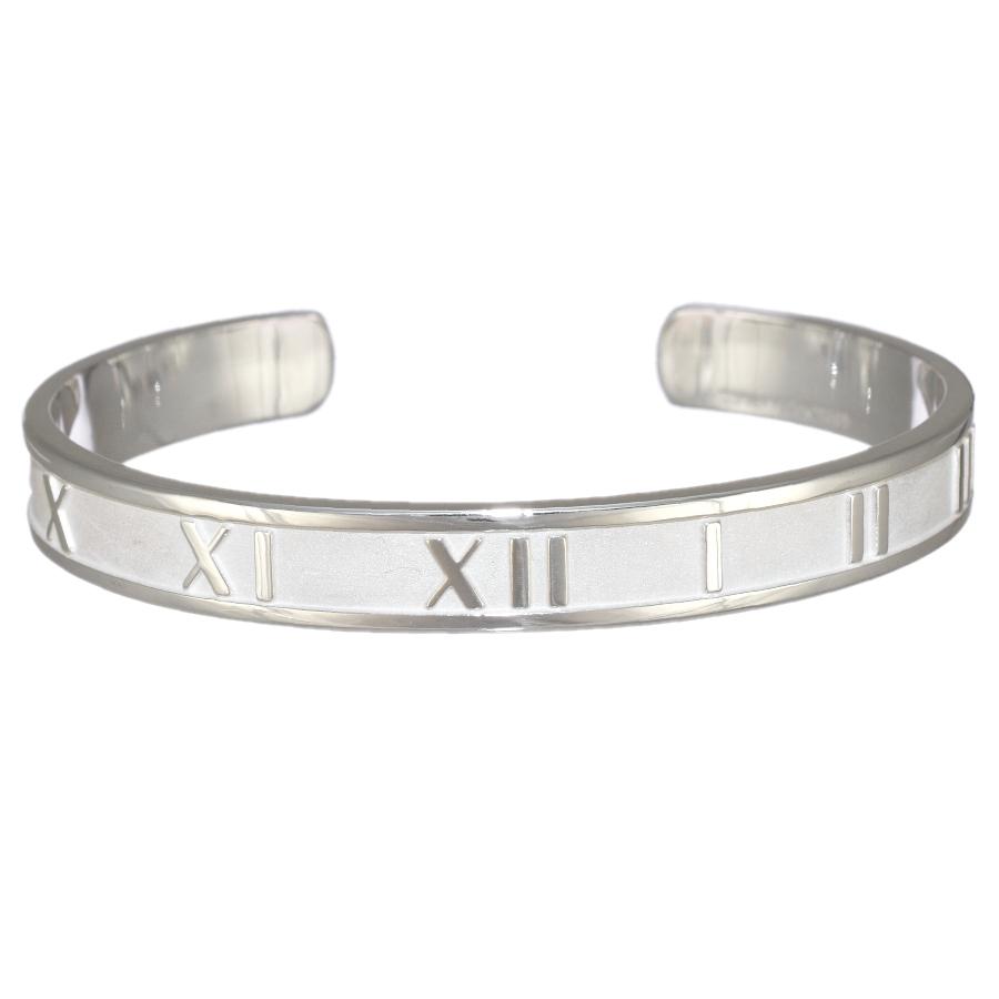 美品 ティファニー アトラス カフバングルTiffany & Co. Tiffany Atlas ティファニー アトラス カフ ブレスレット