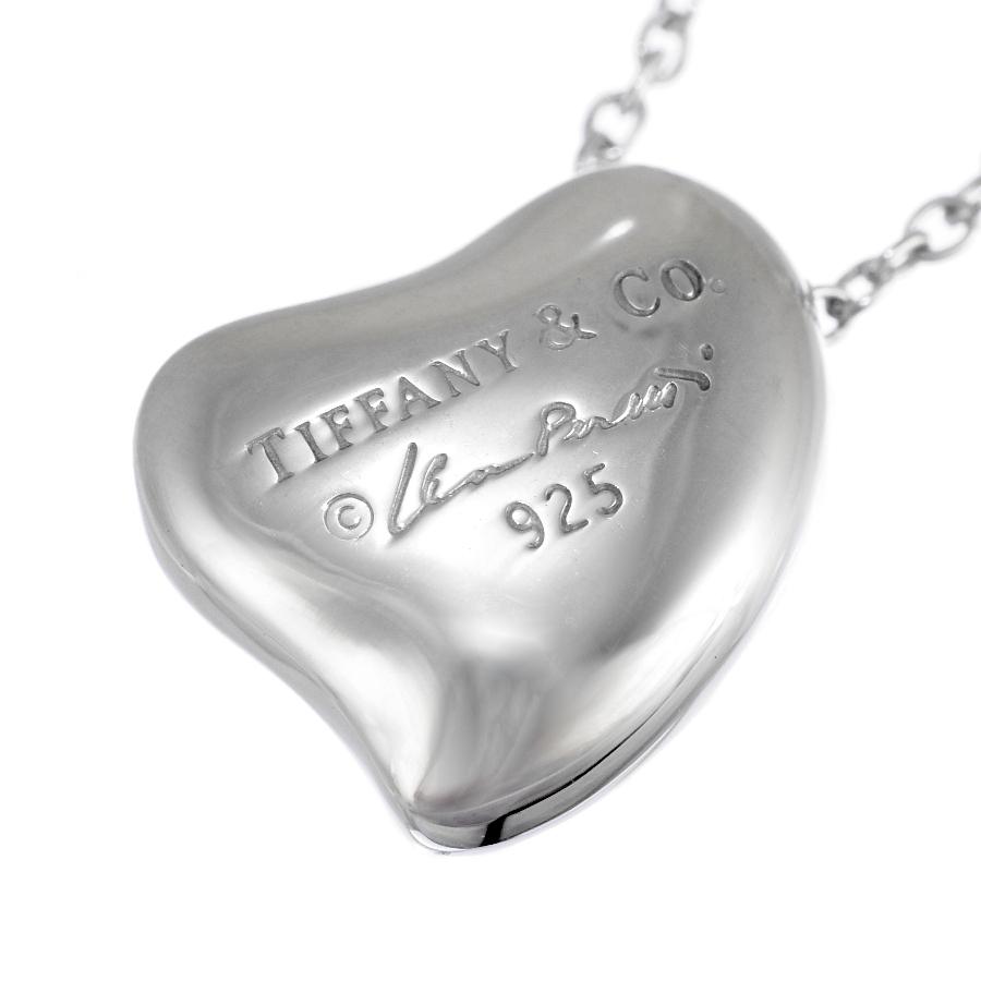 新品同様 ティファニー ネックレス フルハート シルバー925 エルサペレッティ Elsa Peretti 新品同様 ティファニー エルサペレッティ フル