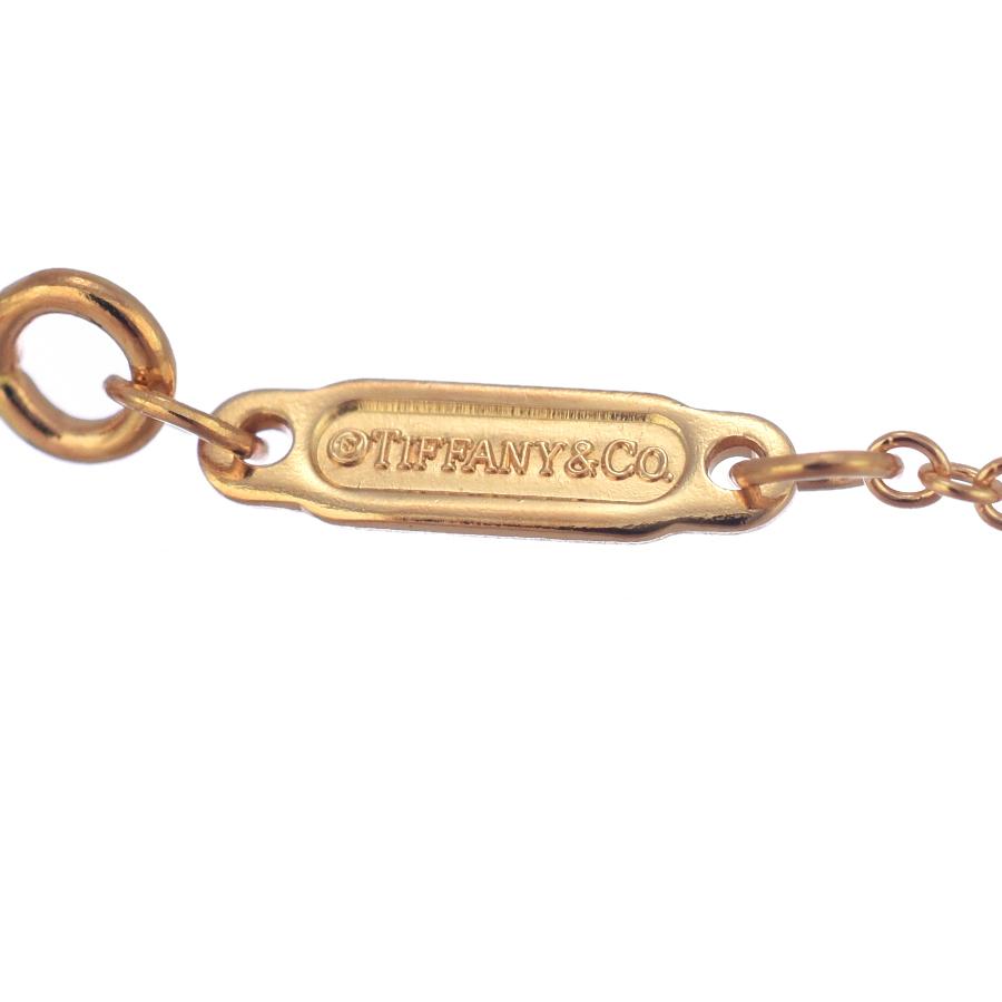 Tiffany T 新品同様 ティファニー スマイル ペンダント ネックレス K18