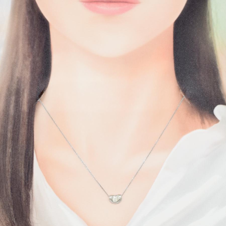 △ティファニー エルサペレッティ ビーンズ ネックレス SV925 スモール TIFFANY&Co.（ティファニー） 新品同様 エルサペレッティ ビーン