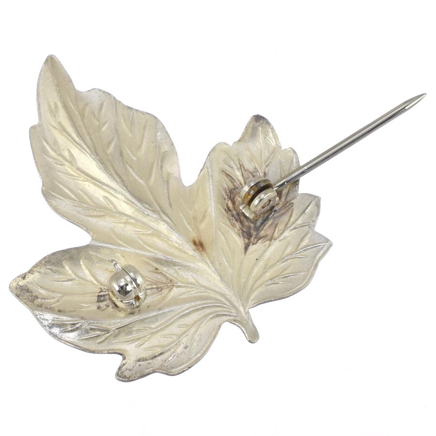 ティファニー メープルリーフ ブローチ スターリングシルバー 925 TIFFANY&CO._1