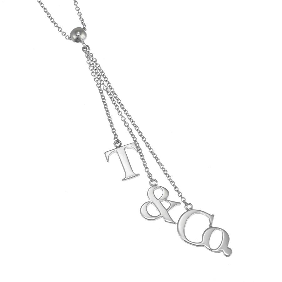 TIFFANY&Co.（ティファニー） 新品同様 T&Co. ドロップ ペンダント