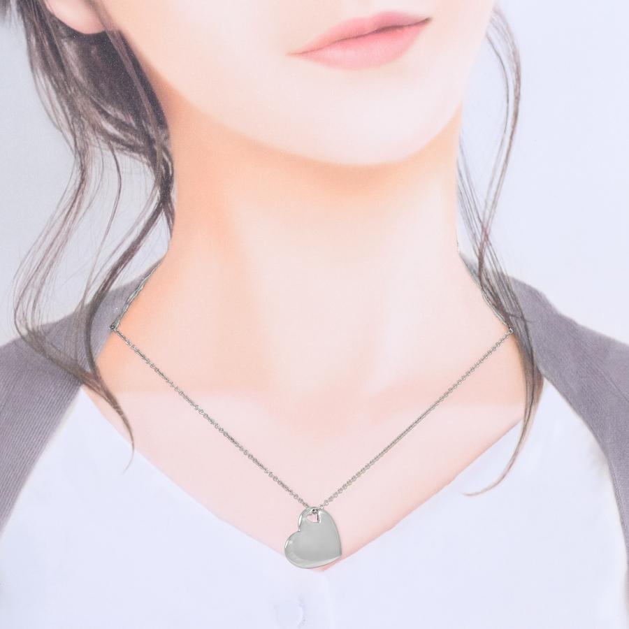Tiffany ハートペンダントとリングのセット TIFFANY&Co.（ティファニー） 新品同様 2 ハート ペンダント