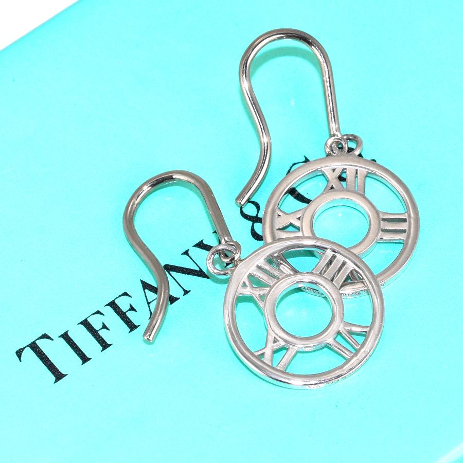 Tiffany ティファニー オープン アトラス ピアス シルバー 925 Tiffany Atlas 新品同様 ティファニー アトラス ピアス スターリング