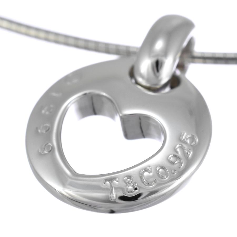 TIFFANY&Co.（ティファニー） 新品同様 ピアスドハート ペンダント 