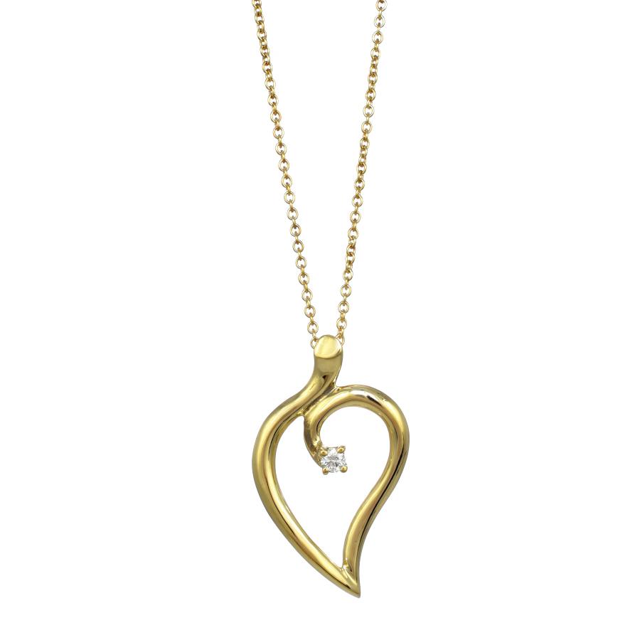 TIFFANY&Co.（ティファニー） 新品同様 オープンリーフ ペンダント 