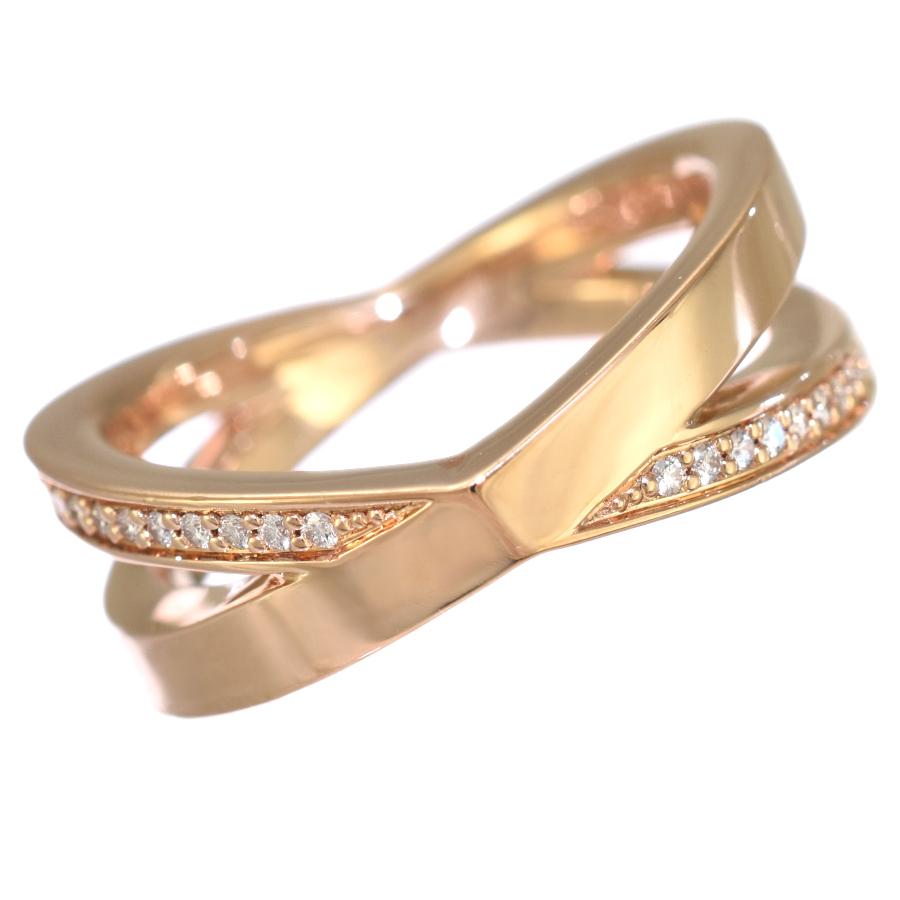 Tiffany Atlas ティファニー 6号 アトラス X ナロー リング 指輪 K18