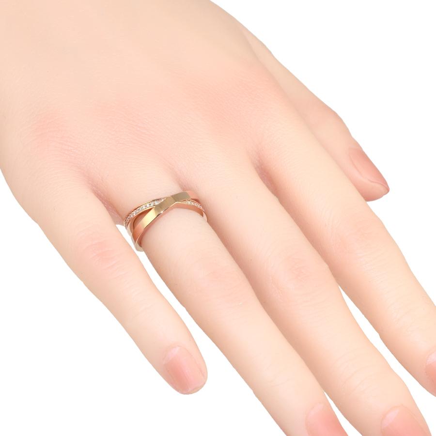 Tiffany Atlas ティファニー 6号 アトラス X ナロー リング 指輪 K18