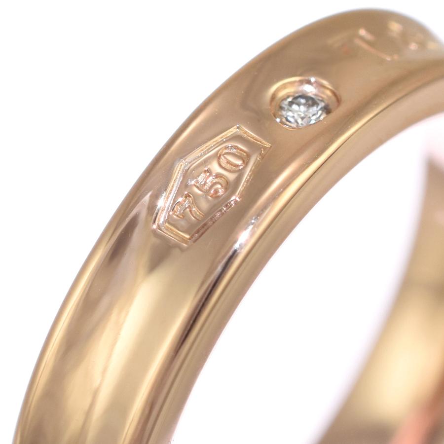 Tiffany 1837 ティファニー 11号 ナローリング 指輪 K18 ローズ
