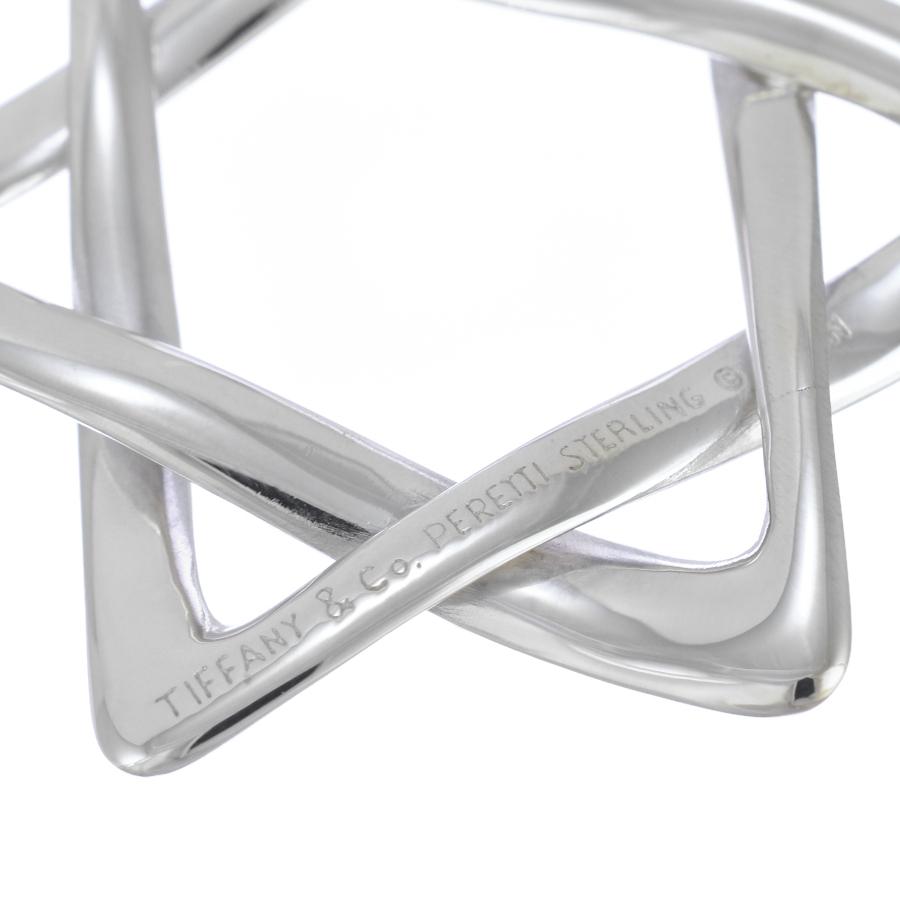 新品同様 ティファニー エルサペレッティ スターオブダビデ ペンダント ネックレス ラージ シルバー925 TIFFANY&CO._2