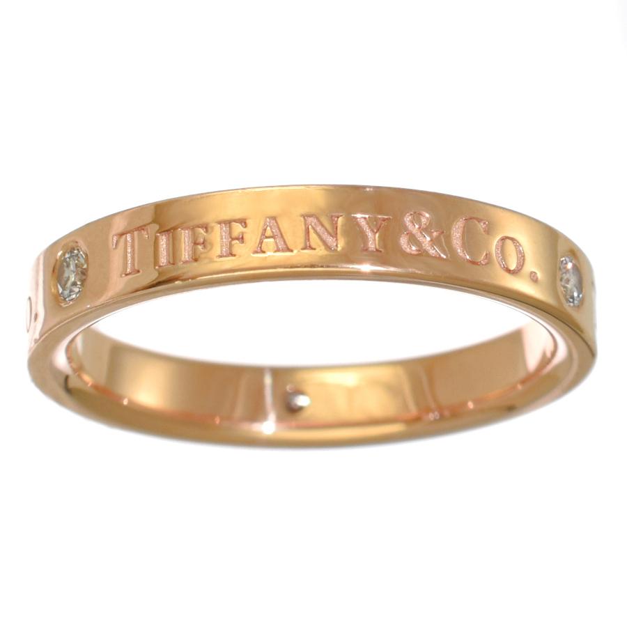 TIFFANY&Co.（ティファニー） 新品同様 9号 バンドリング 指輪 K18