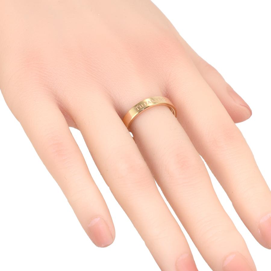TIFFANY&Co.（ティファニー） 新品同様 18.5号 フラット バンド リング